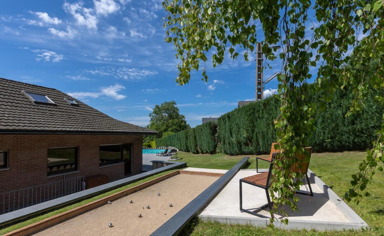 Luxueuse Et Spacieuse Villa Avec Sauna Et Piscine Malmedy Eksteriør bilde